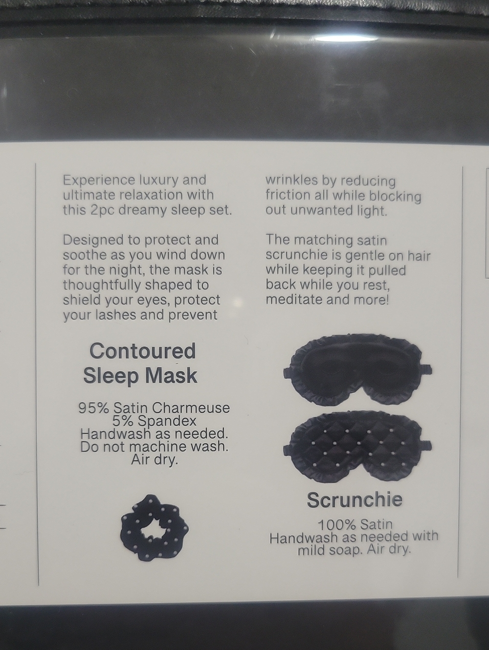ENVY Luxury Sleep Set (3 Pieces) - Picture 7 of 8